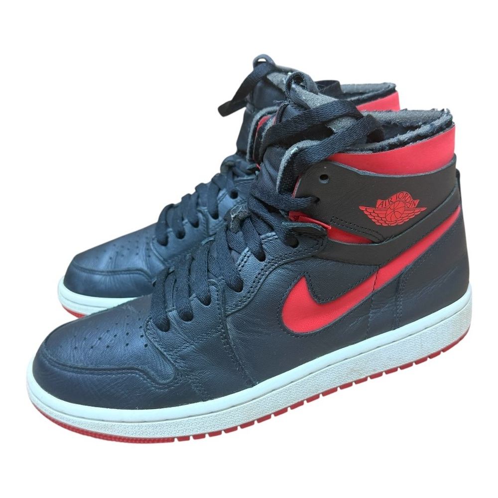 Nike Air Jordan 1 High Zoom CMFT Size 8 Black Red Bred Women CT0979-006
